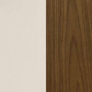 Harris Adjustable Bar Stool Ecru and Chrome