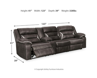 Kincord 2-Piece Power Reclining Sectional Sofa