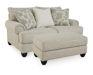 Asanti Loveseat and Ottoman