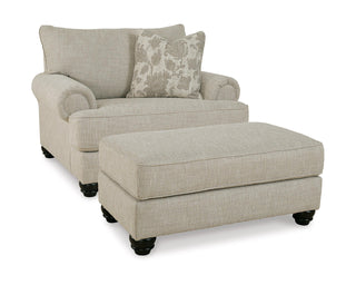 Asanti Oversized Chair and Ottoman