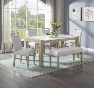DUNE GENUINE MARBLE DINING TBL LEG
