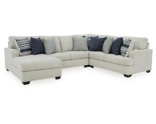 Lowder 4-Piece Sectional with Chaise