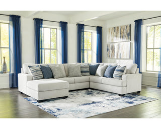 Lowder 4-Piece Sectional with Chaise