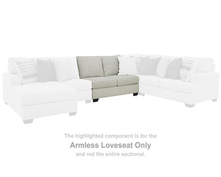 Lowder Armless Loveseat
