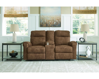 Edenwold Reclining Loveseat with Console