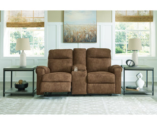 Edenwold Reclining Loveseat with Console