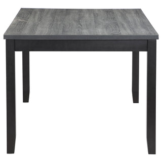 Barlow 6-piece Rectangular Dining Table Set Grey and Black