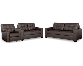 Barlin Mills Sofa, Loveseat and Recliner