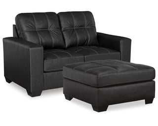 Barlin Mills Loveseat and Oversized Ottoman