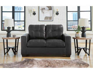 Barlin Mills Loveseat and Oversized Ottoman