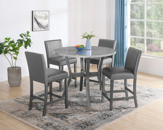 JUDSON 5-PK CT HT SET GLITTER GREY