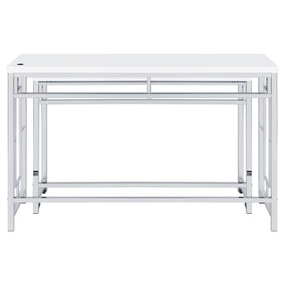 Jackson 4-piece Multipurpose Counter Height Table Set White