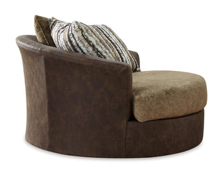 Alesbury Oversized Swivel Accent Chair