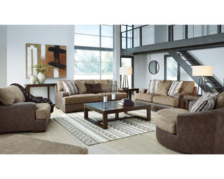 Alesbury Sofa and Oversized Swivel Accent Chair