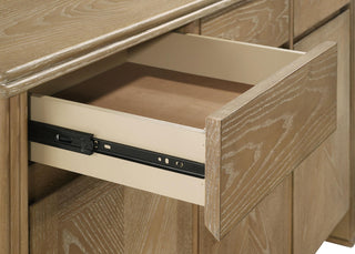 Adina 3-door 59-inch Sideboard Server Distressed Light Brown