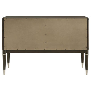 Reseda 4-door Dining Sideboard Server with Shelves Ash Brown