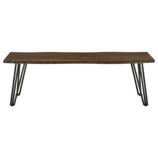 Topeka 6-piece Rectangular Dining Table Set Mango Cocoa