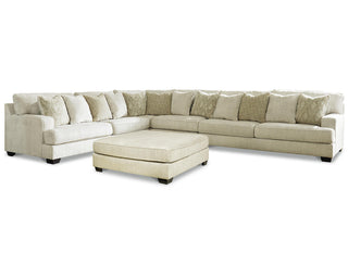 Rawcliffe 4-Piece Sectional with Ottoman