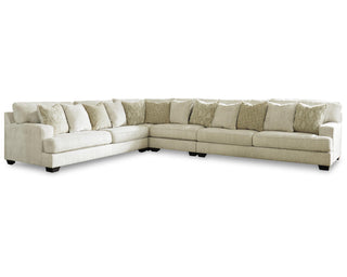 Rawcliffe 4-Piece Sectional with Ottoman