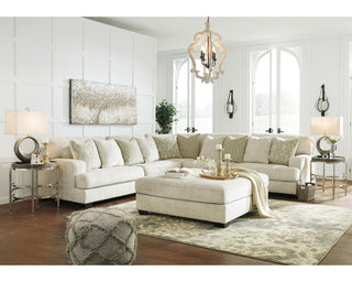 Rawcliffe 3-Piece Sectional with Ottoman