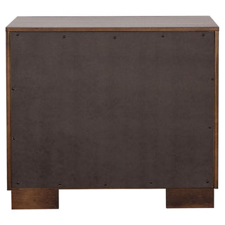 Jessica 5-piece Eastern King LED Bedroom Set Cappuccino