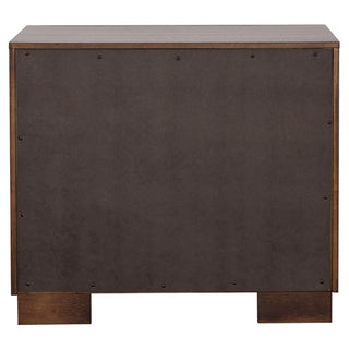 Jessica 5-piece Queen LED Bedroom Set Cappuccino