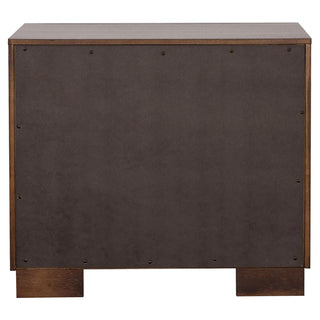 Jessica 4-piece Eastern King Bedroom Set Cappuccino