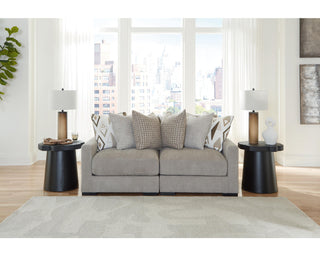Aslan Court 2-Piece Loveseat Sectional