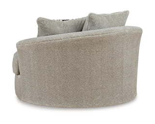 Calnita Oversized Swivel Accent Chair