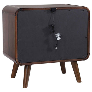 Robyn 5-piece Eastern King Bedroom Set Dark Walnut