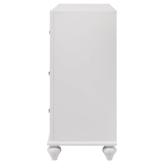 Barzini 7-drawer Dresser White