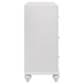 Barzini 7-drawer Dresser White