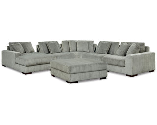 Lindyn 5-Piece Sectional and Ottoman