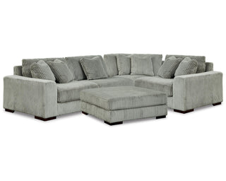 Lindyn 4-Piece Sectional and Ottoman