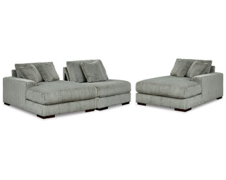 Lindyn 3-Piece Sectional with Double Chaise