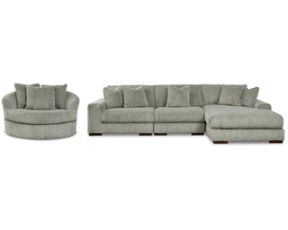 Lindyn 3-Piece Sectional and Chair