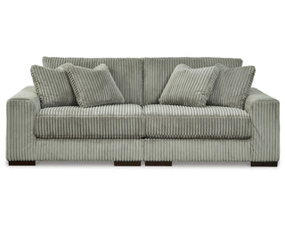 Lindyn 2-Piece Sectional Sofa and Oversized Swivel Accent Chair