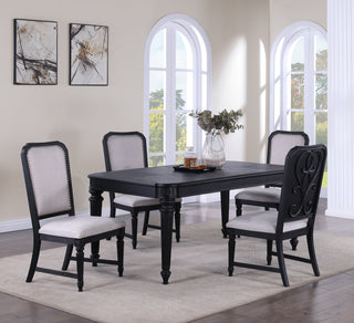 KINGSBURY DINING TABLE (18  LEAF)