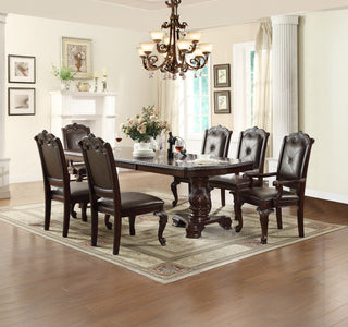 KIERA DINING TABLE TOP(2 X 18 LEAF)
