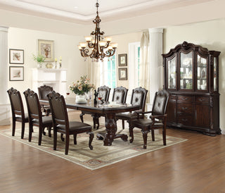 KIERA DINING TABLE TOP(2 X 18 LEAF)