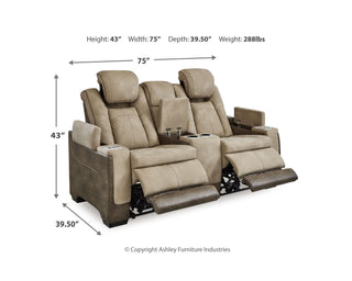 Next-Gen DuraPella Power Reclining Loveseat and Power Recliner