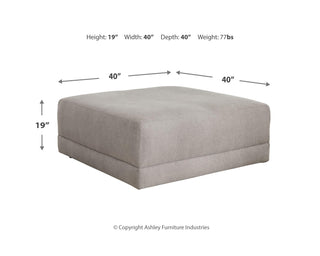 Katany Oversized Accent Ottoman