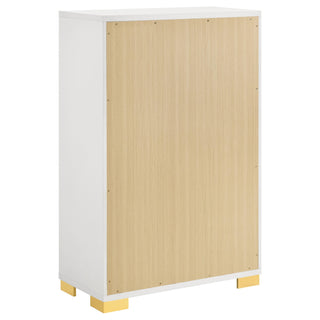 Marceline 5-drawer Bedroom Chest White