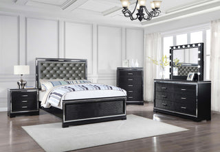 Cappola 2-drawer Nightstand Black