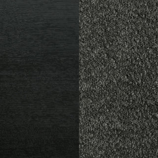 Cavelle 51-inch Upholstered Eastern King Bed Black