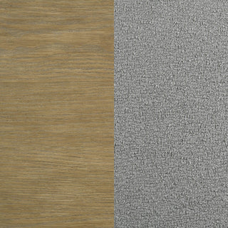 Arini Upholstered Queen Panel Bed Sand Wash and Grey