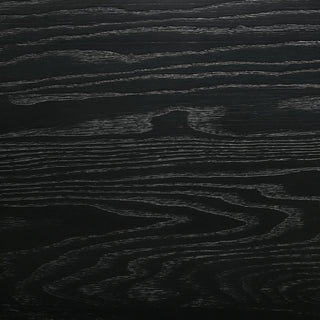 Arini Rattan Queen Panel Bed Black and Natural