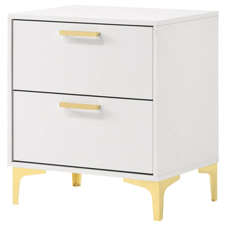 Kendall 2-drawer Nightstand White
