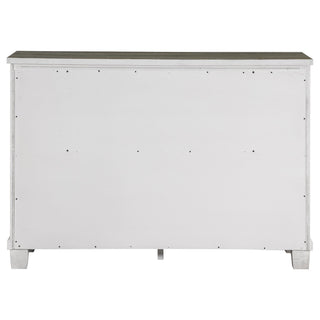 Lilith 7-drawer Dresser Distressed White
