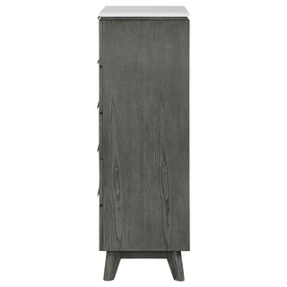 Nathan 5-drawer Bedroom Chest Grey